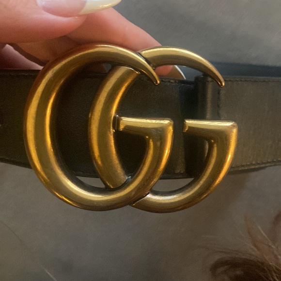 GUCCI LEATHER BELT - Picture 4 of 5